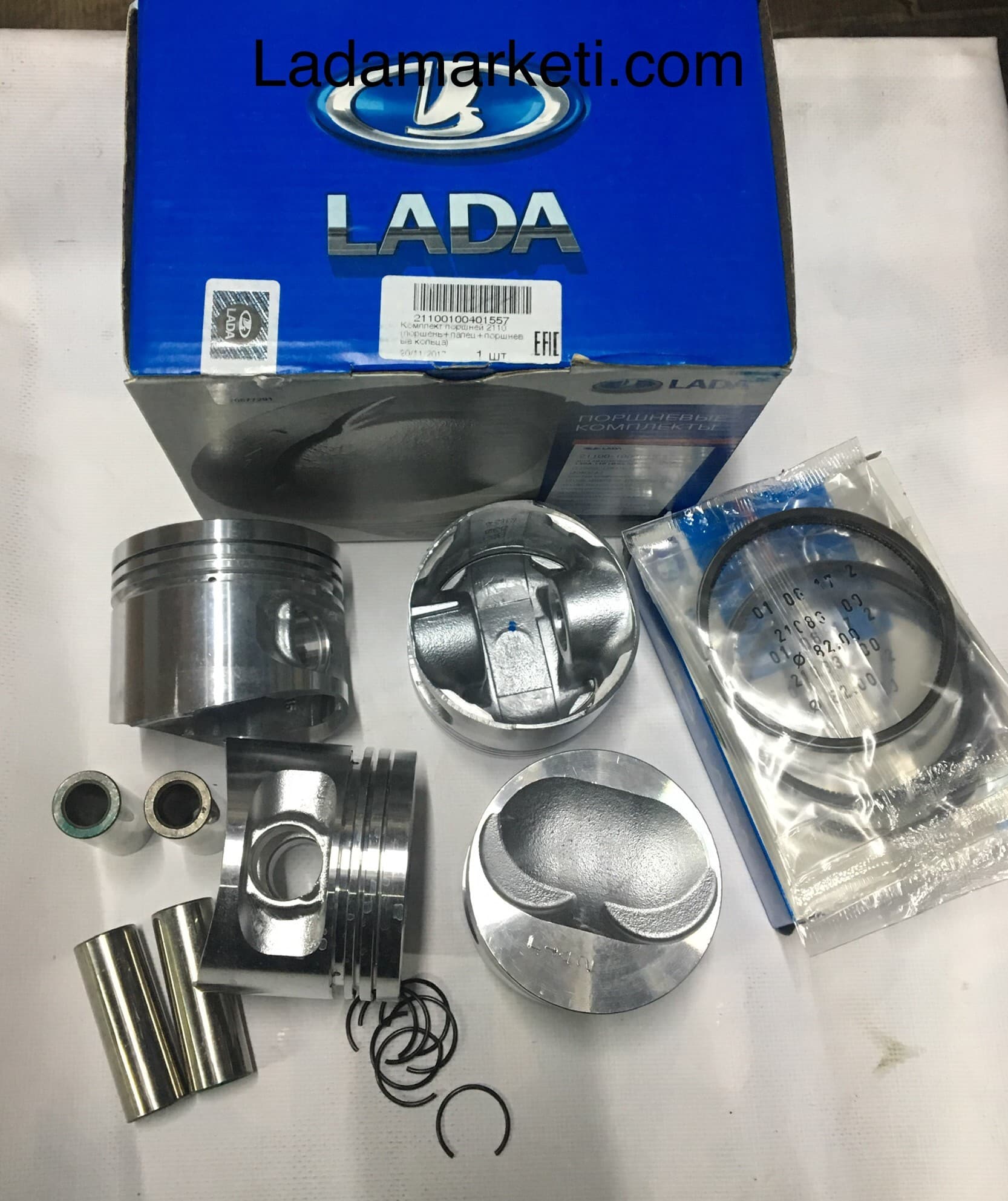 Lada Samara Motor Piston+Segman+Pim Takımı, Standart, 82.80