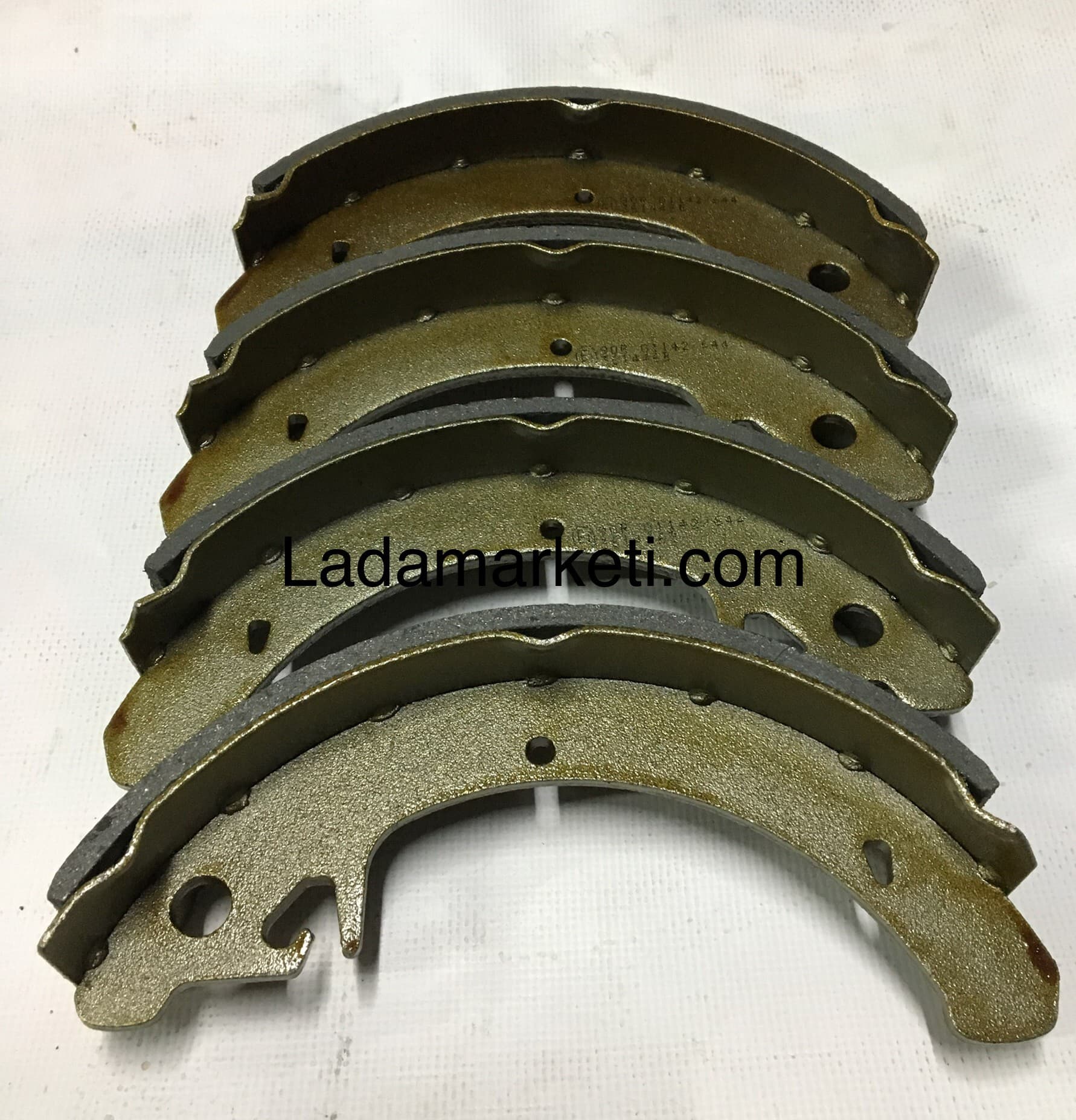 Lada Samara + Vega + Kalina 8V Arka Fren Balatası, Takım, Orjinal