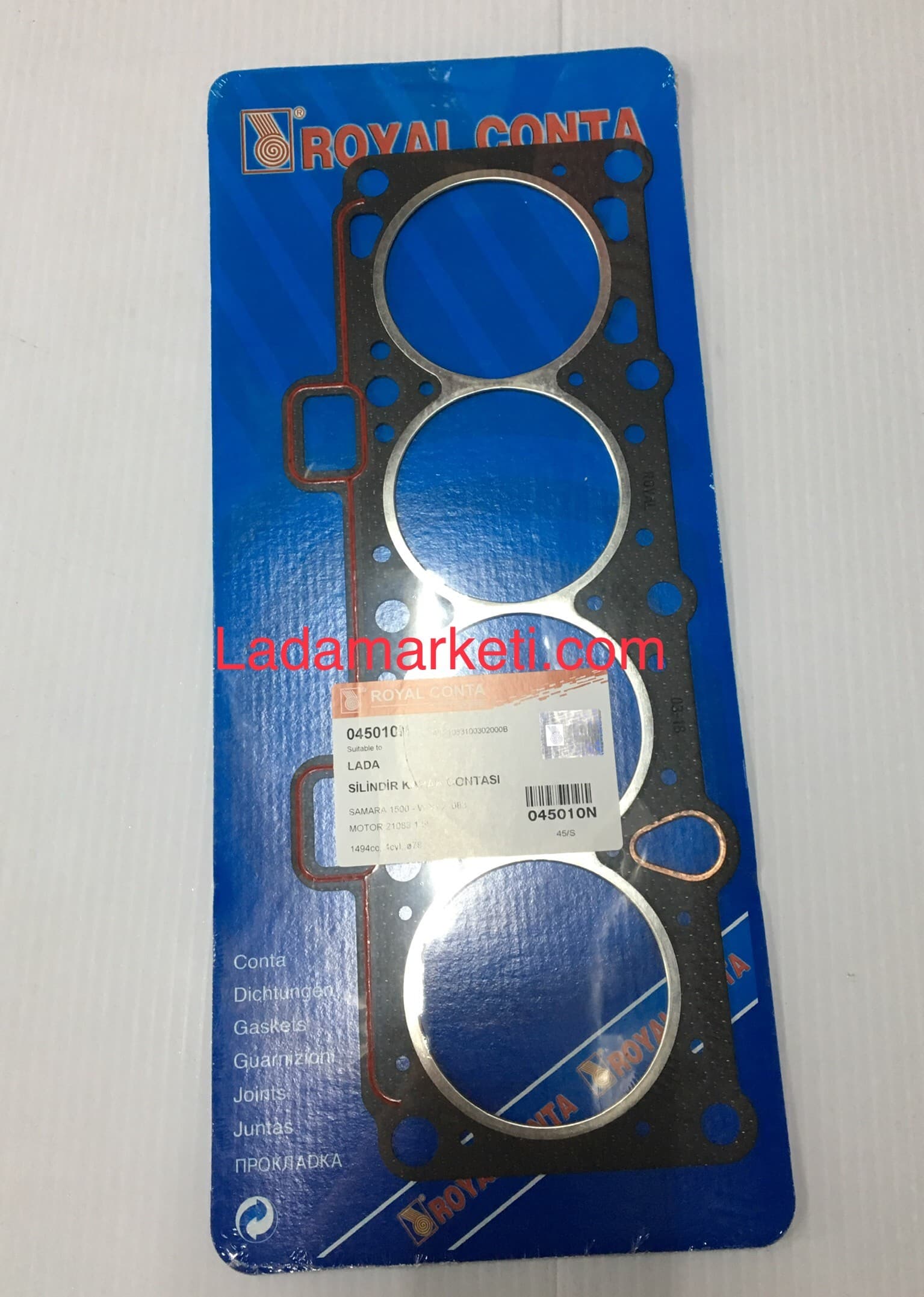 LADA SAMARA SİLİNDİR KAPAK ÇONTASI (ROYAL)